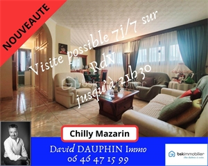 t4 à la vente -   91380  CHILLY MAZARIN, surface 76 m2 vente t4 - UBI462680498